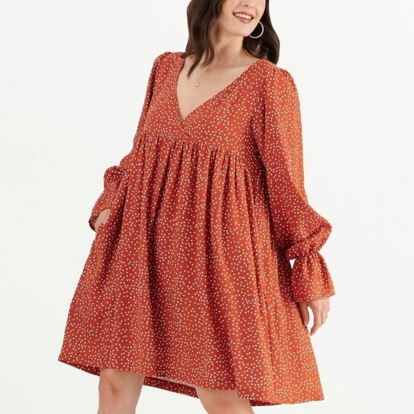 Emma Knudsen BLUE Lola Dress - Picture 2 of 2